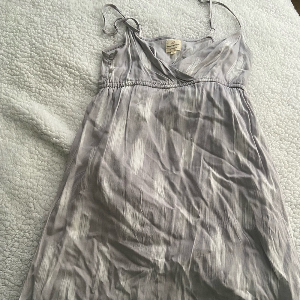 Grey Dress Banana Republic (will wash clothes to get wrinkles out)!